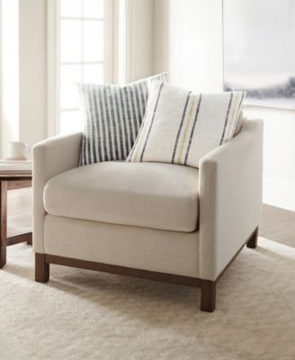 Yarn-Dyed Patterns 2-Pack Decorative Pillows, 20" x 20"