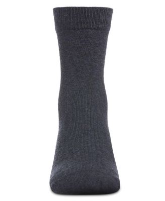 Kids' Basic Cotton Blend Crew Socks