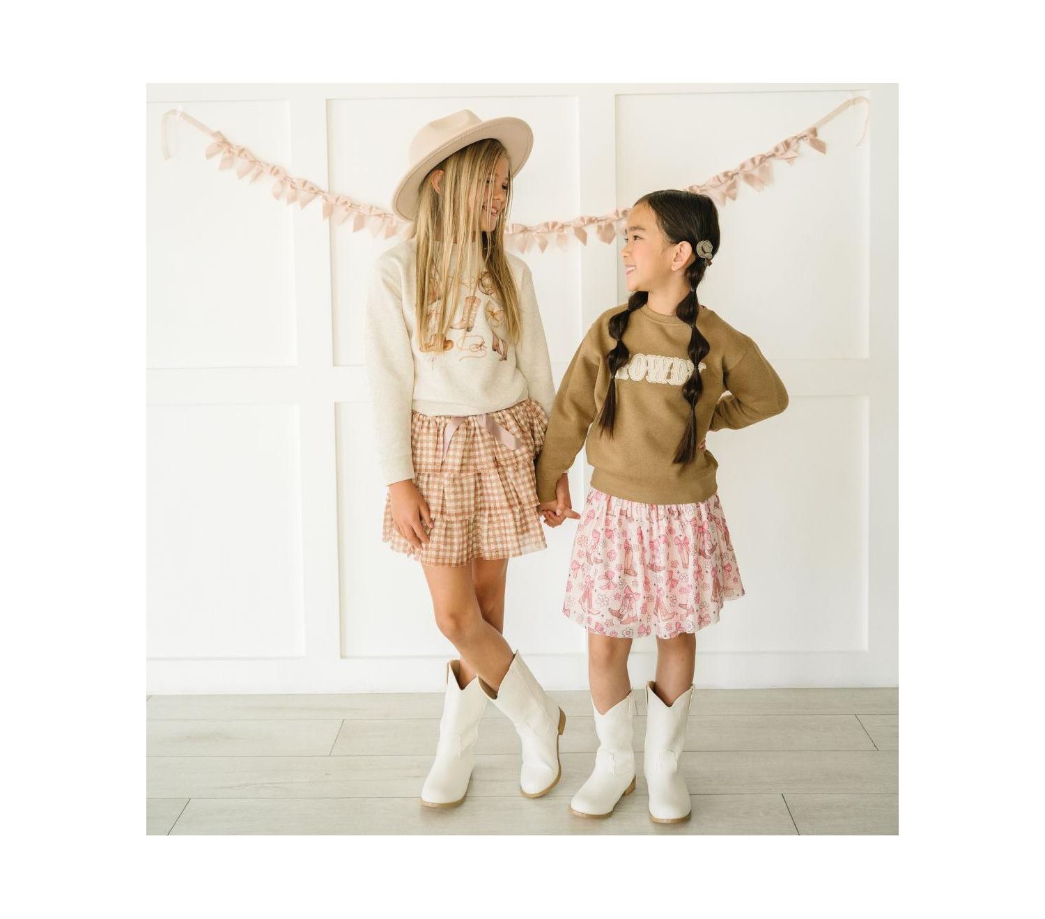 Toddler Girls 2T - 4T Cowgirl Cutie Western Sweatshirt