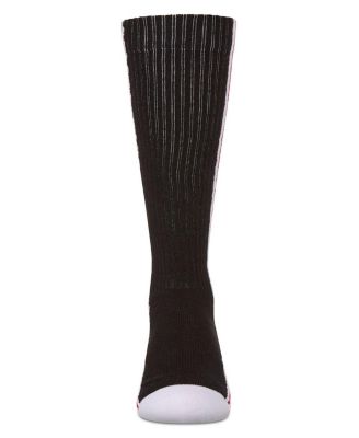 Big Girls Color Block Stripe Stretch Cotton Knee Sock