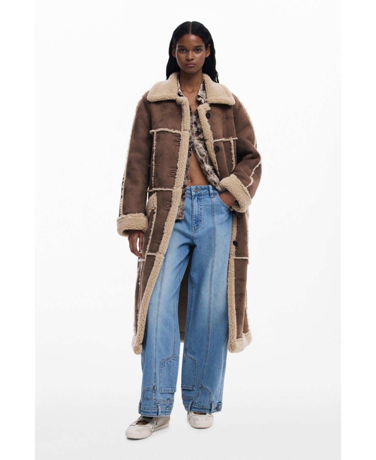 Desigual Women's Double-faced coat