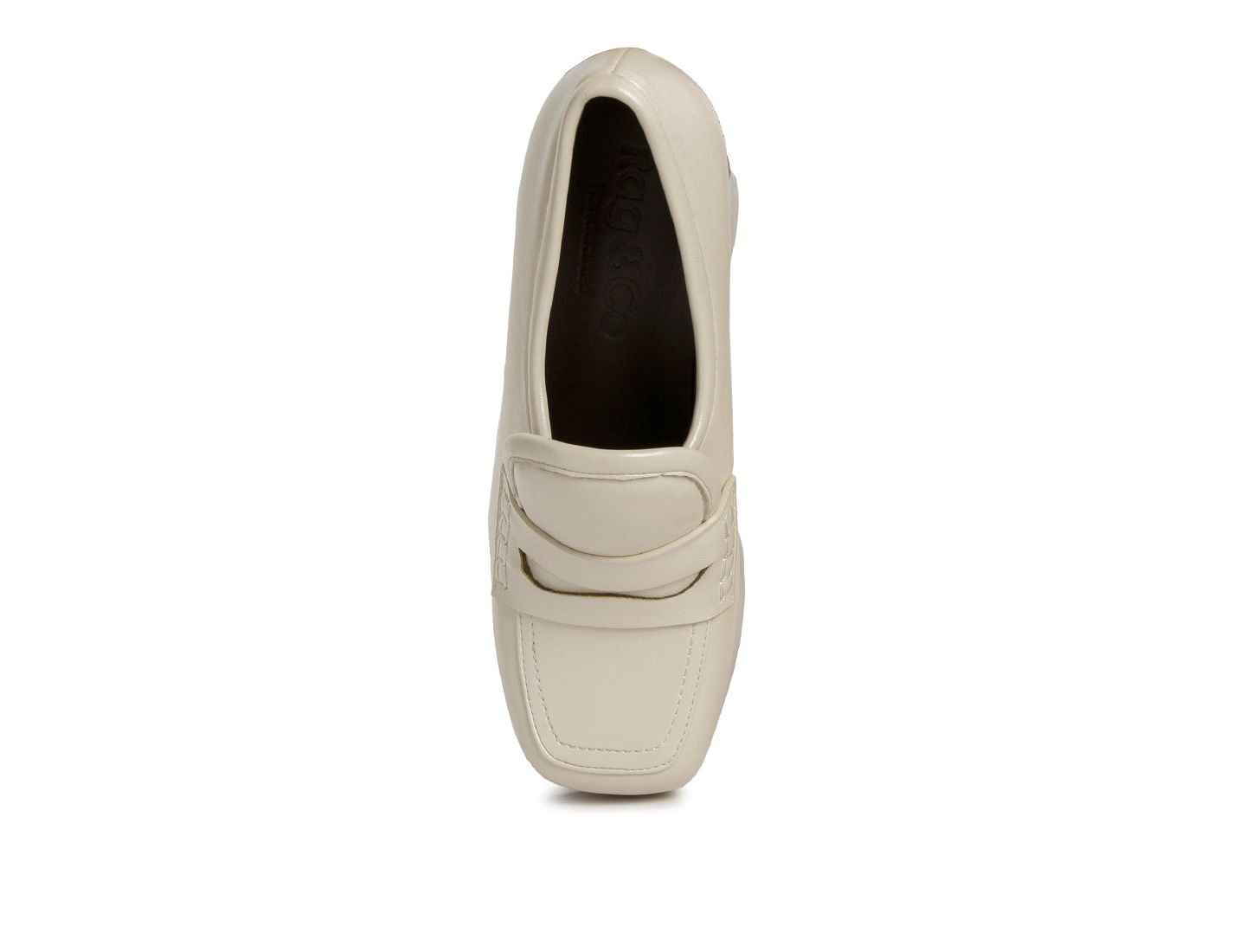 Женские туфли Rag & Co Gilliam High Platform Wedge, цвет: Светлый бежевый — фото 6