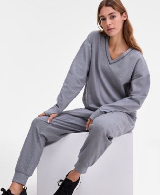 Women's Brushed Rib V-Neck Sweater