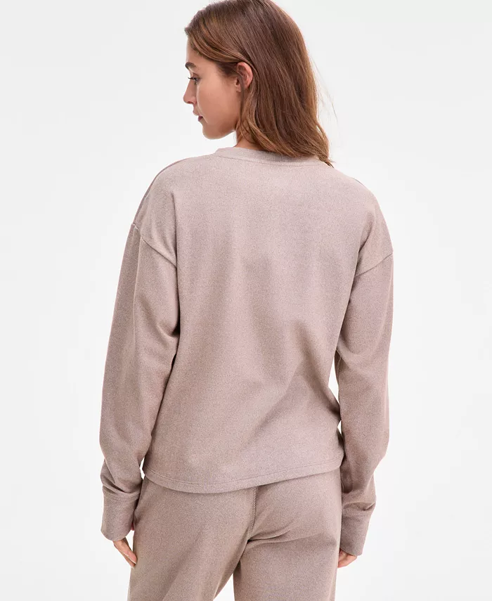 Women's Brushed Rib V-Neck Sweater - thumbnail 9