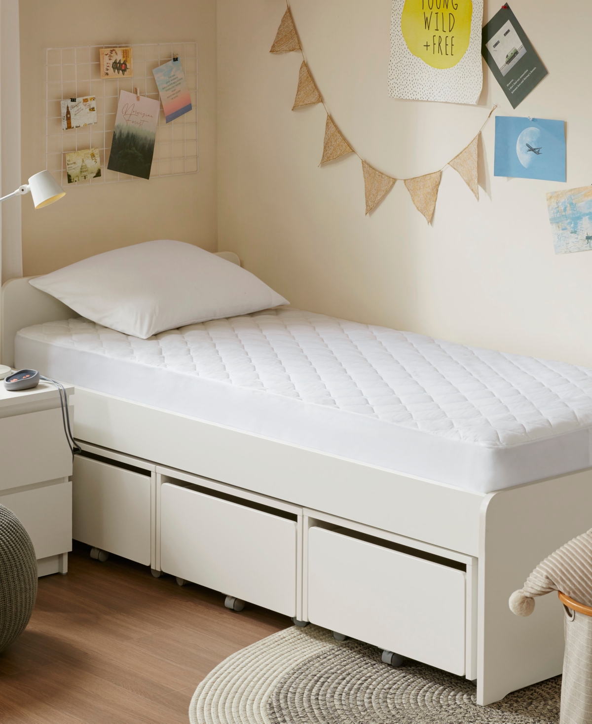 Beautyrest Secure Comfort Electric 3M-Scotchgard Mattress Pad