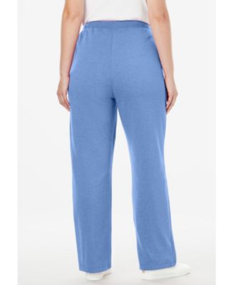 Plus Size Within Better-Fleece Pull-On Drawstring Sweatpants