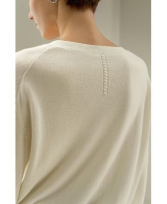 V-Neck Baby Cashmere Sweater