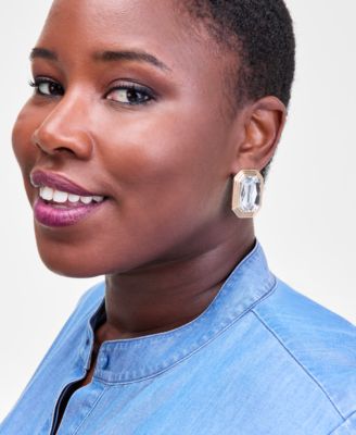 Crystal Statement Stud Earrings, Macy's Exclusive
