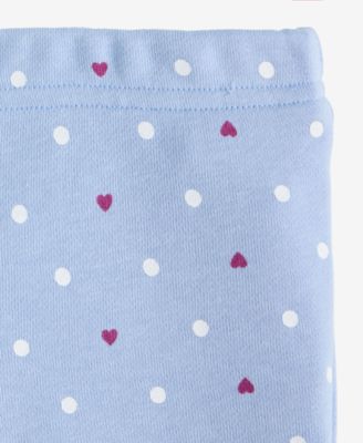 Girls' Toddler 2T-4T Dot Print Flare Pants, Macy's Exclusive