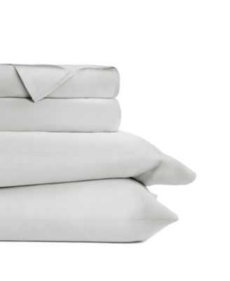 ienjoy Home Luxury Rayon from Bamboo 4-Pc. Sheet Set, Queen - Light Gray, Queen Sheet Set