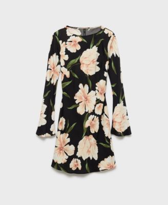 Women's Short Floral-Print Dress