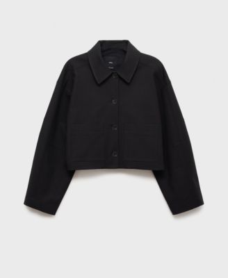 Women's Pockets Cropped Jacket