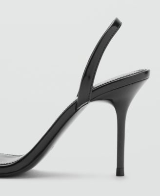 Women's Buckled Stiletto Heel Sandals