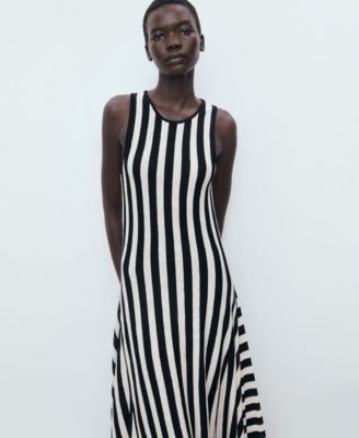 Women's Asymmetrical Low-Knit Dress