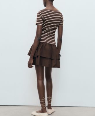 Women's Mixed Striped Dress