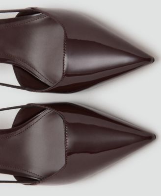 Women's Kitten-Heel Patent Leather Shoes