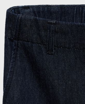 Women's High-Waisted Wide Leg Denim Jeans