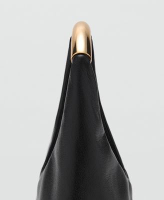 Women's Metal Handle Handbag