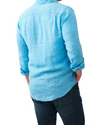 Men's Coromandel Linen Long Sleeve Slim Fit Shirt