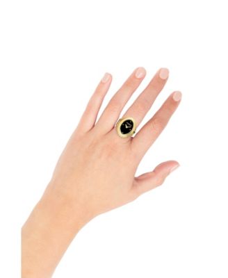 Women's Sammy Gold Tone Stainless Steel Ring Watch, 18mm