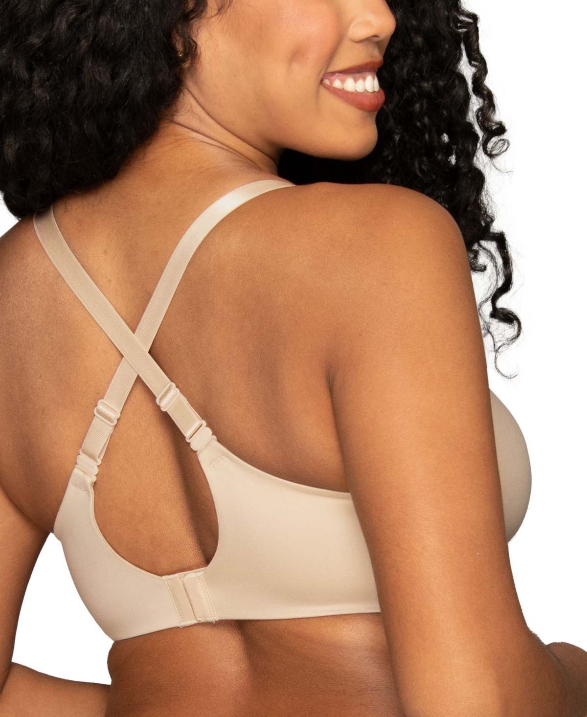 Vanity Fair Lingerie Effortless Simple Size Wire-free Bra, 72125 In Neutral