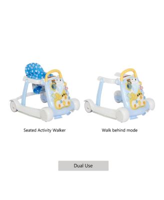 Toddler Splash Walker And Activity Center in Aqua