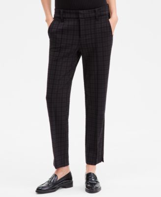 Women's Gemma Plaid Jacquard Knit Pants