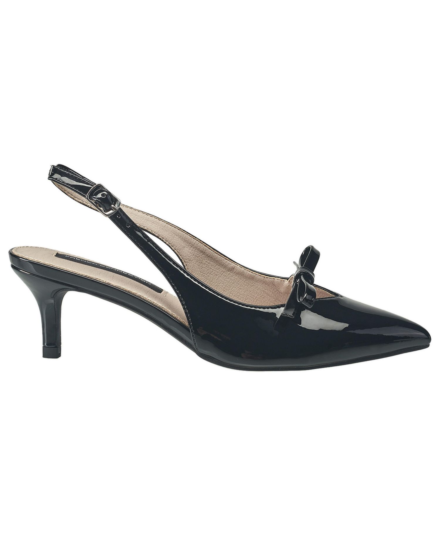 True Religion Ladies Quinny Slingback Kitten Heel