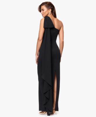 Petite One Shoulder Long Gown