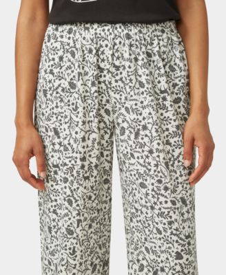 Women's 2-Piece Embellished Short Sleeve Pajama Set