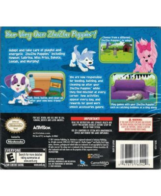 Zhu Zhu Puppies with Exclusive Freckles Zhu Zhu Puppy Toy - Nintendo DS
