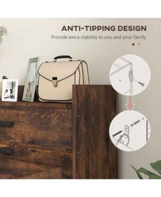 Narrow Shoe Cabinet with 2 Flip Doors and Top Drawer,