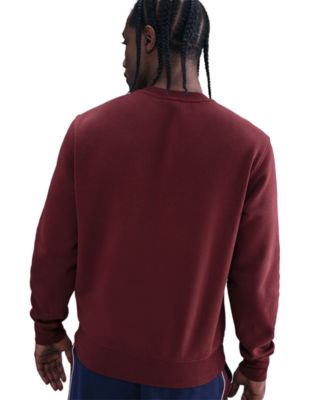 Men's Pullover Fleece Crewneck Logo Sweatshirt