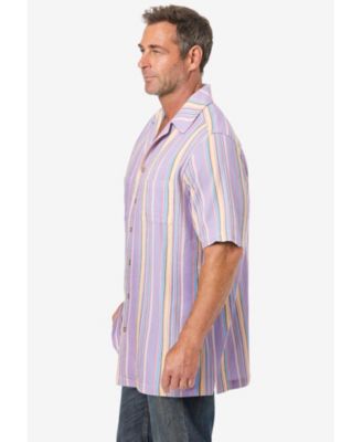 Big & Tall Gauze Camp Shirt