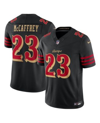 Nike Men's Christian McCaffrey Black San Francisco 49ers NFL Rivalry ...