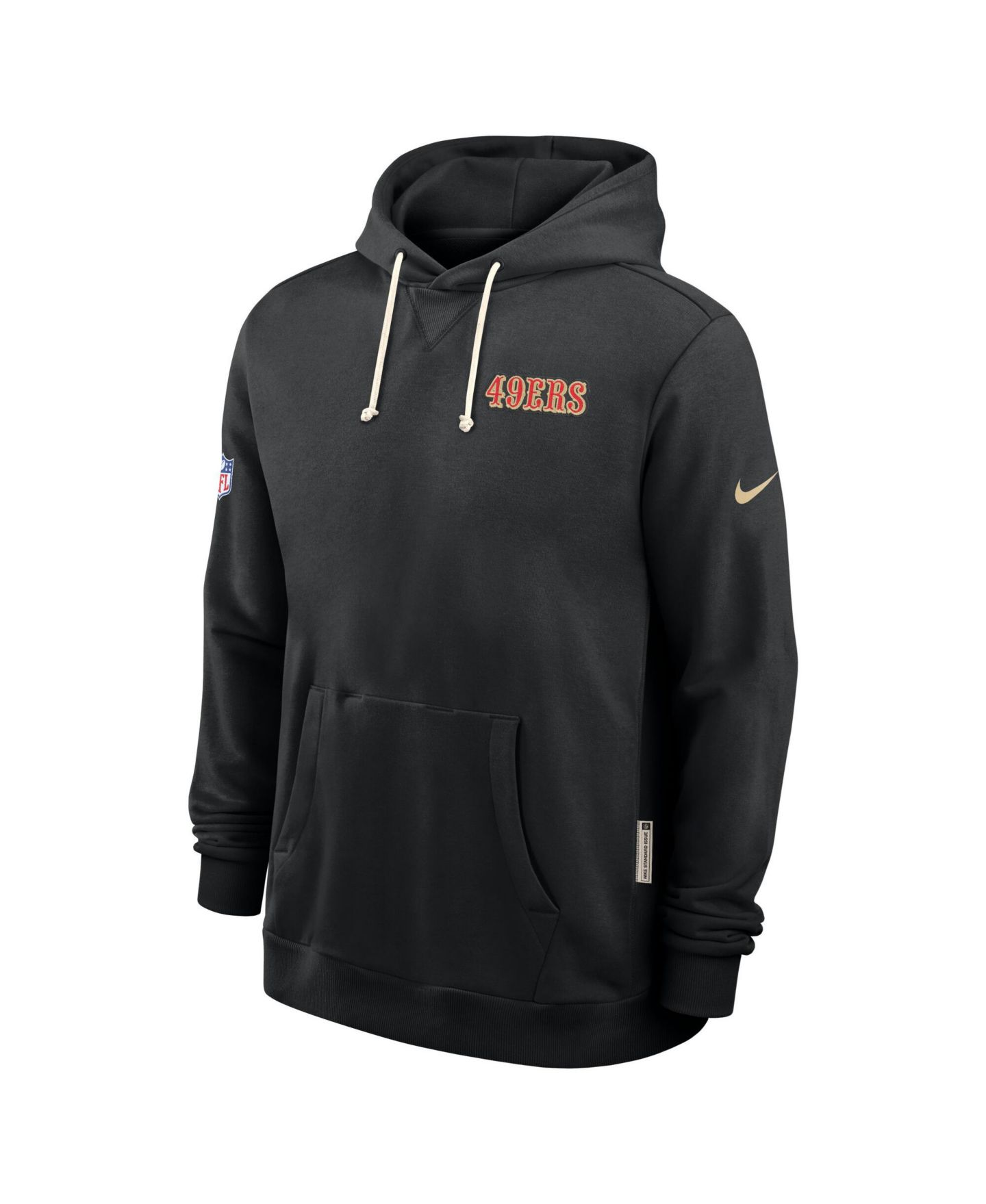 Мужское худи Fanatics Nike Black San Francisco 49ers 2025 NFL Rivalries Sideline Dri-Fit — фото 3