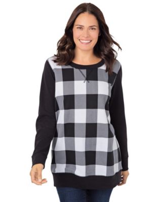Plus Size Within Printed Sweatshirt