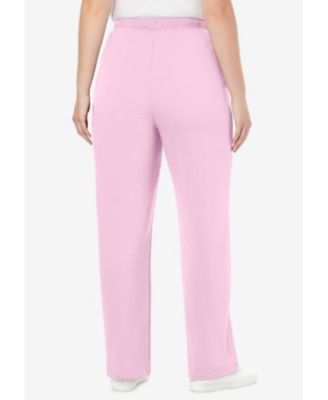 Plus Size Within Better-Fleece Pull-On Drawstring Sweatpants