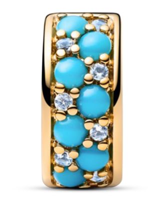 Aqua Blue Clip Charms