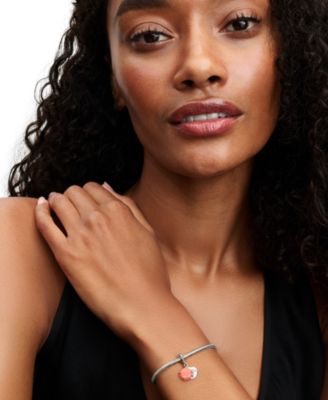 Coral Shell Double Dangle Charms