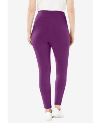 Women's Within Stretch-Cotton Knit Pull-On Leggings
