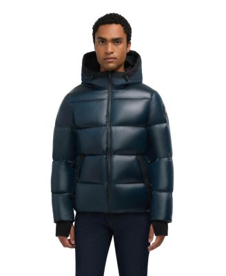 Men’s Rikuto Boxy Channel Quilted Puffer with Fixed Hood