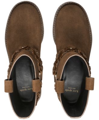 Women's Spade Flower Garden Moto Boots