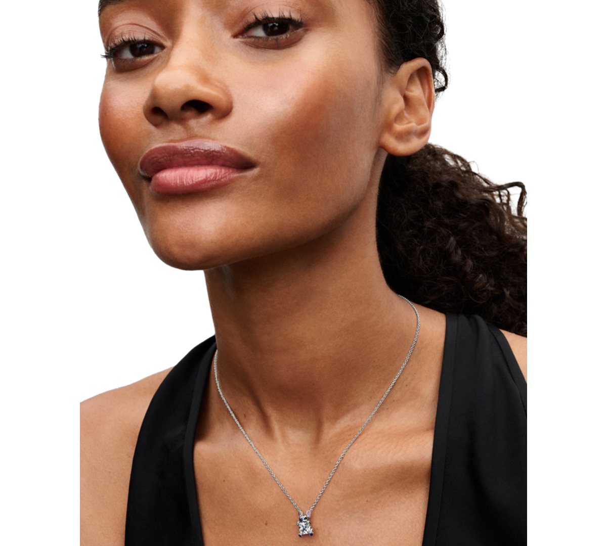 Pandora Disney Stitch Collier Necklace In Silver