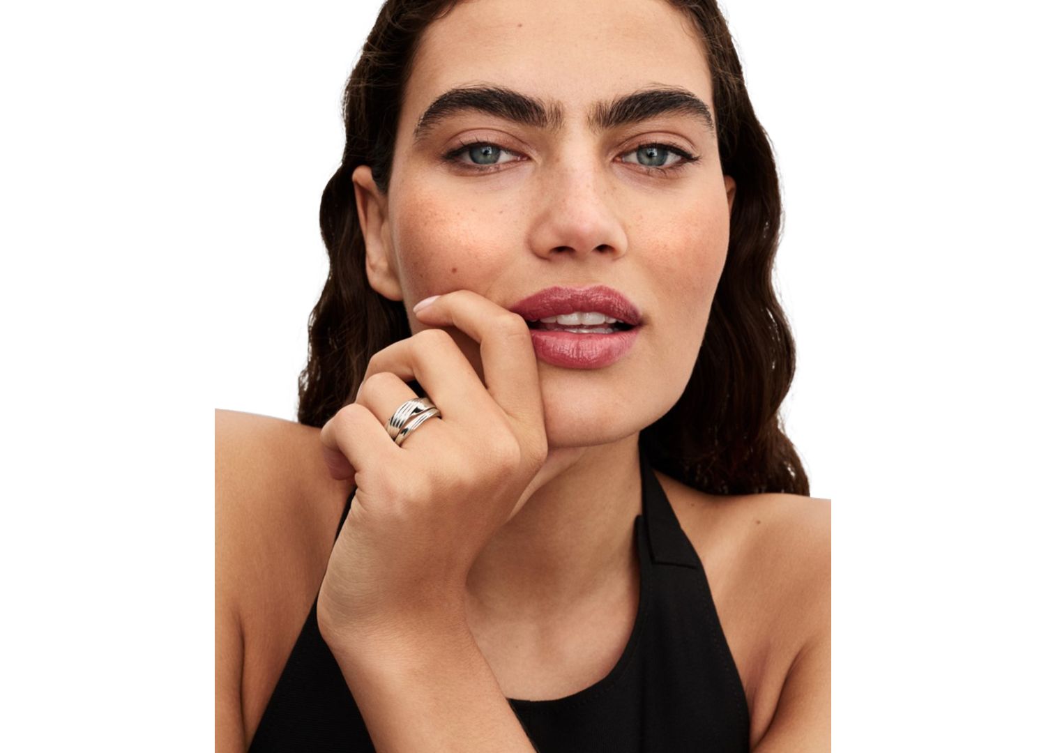 Twisted Double Stackable Ring