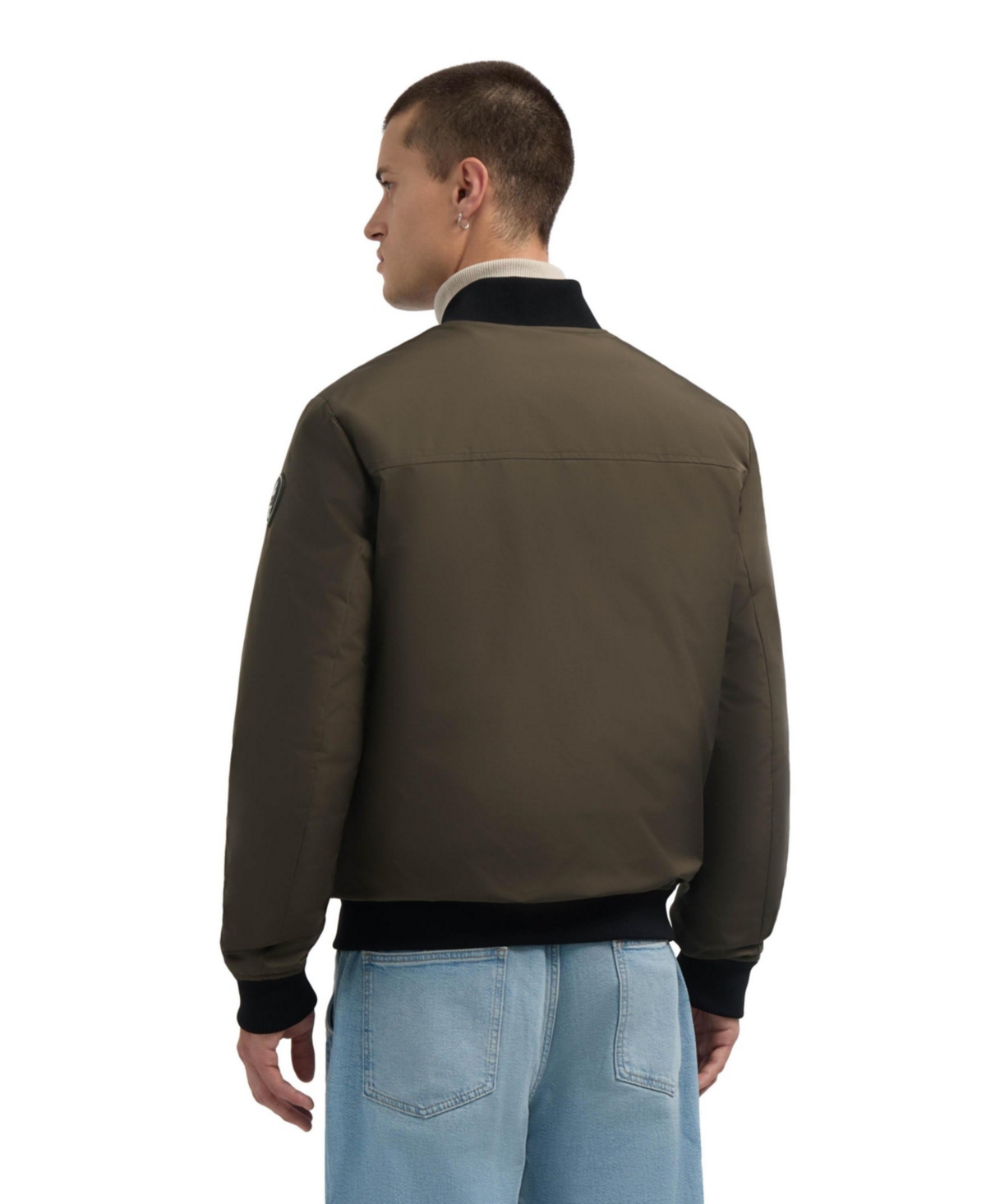 Pajar Aries Reversible Lightweight Bomber Jacket In Green