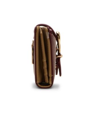 2 Piece Gift Set with Sculpted Buckle Wallet and Removeable Card Organizer