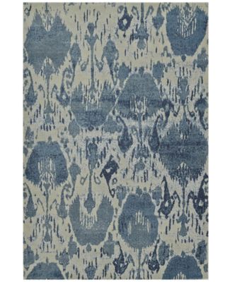 Dalyn - Mosaic Ikat Denim 5'3" x 7'7" Area Rug