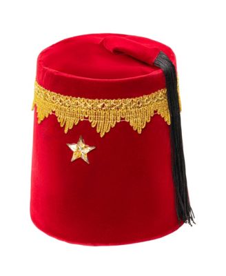 Red Tarboosh Hat