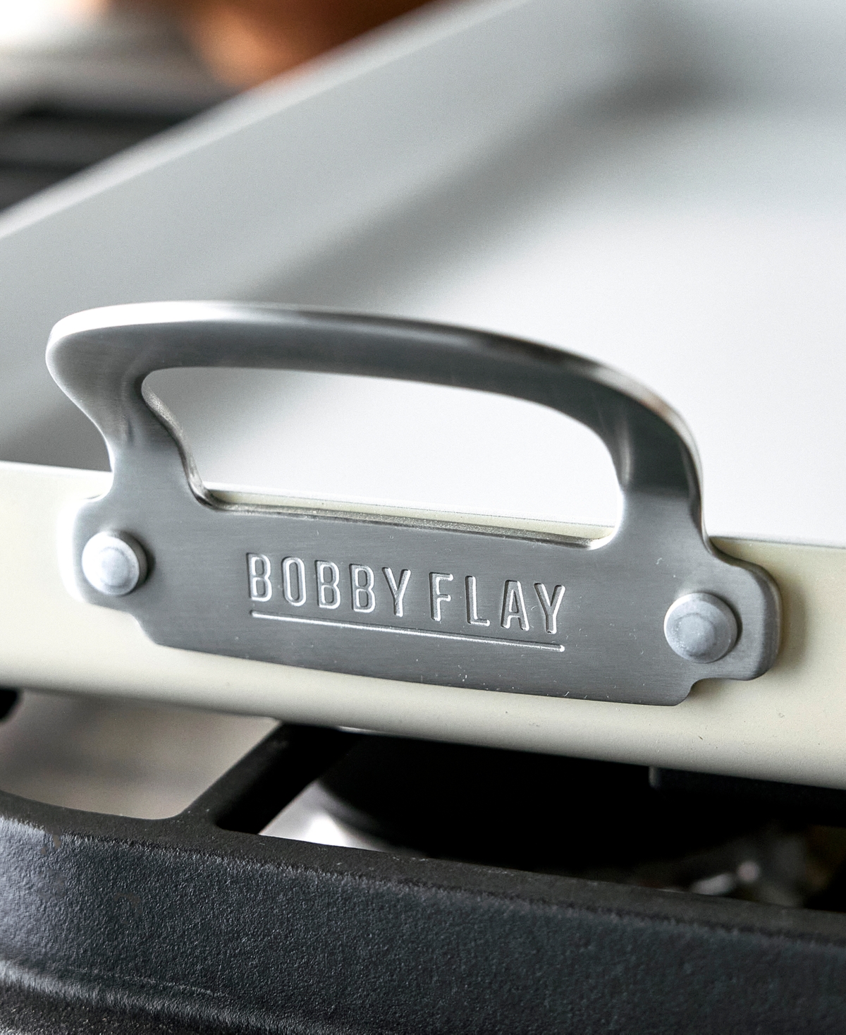 Greenpan Bobby Flay Ceramic Nonstick Double 11" Burner Griddle In Neutral